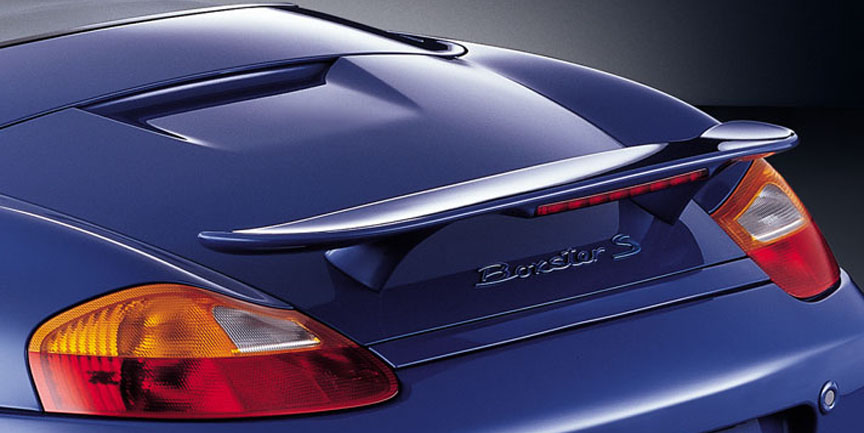 Porsche Boxster 986 fixed rear spoiler