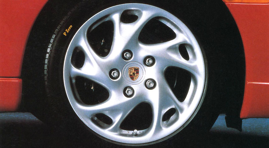 Porsche Boxster 986 dyno wheel