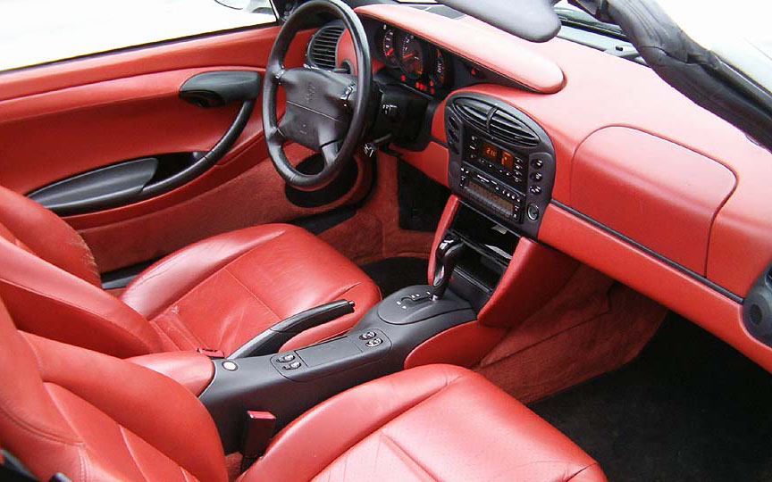Boxster Red interior, Tiptronic