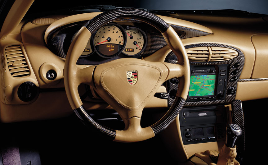 Porsche Boxster 986 Exclusive carbon interior