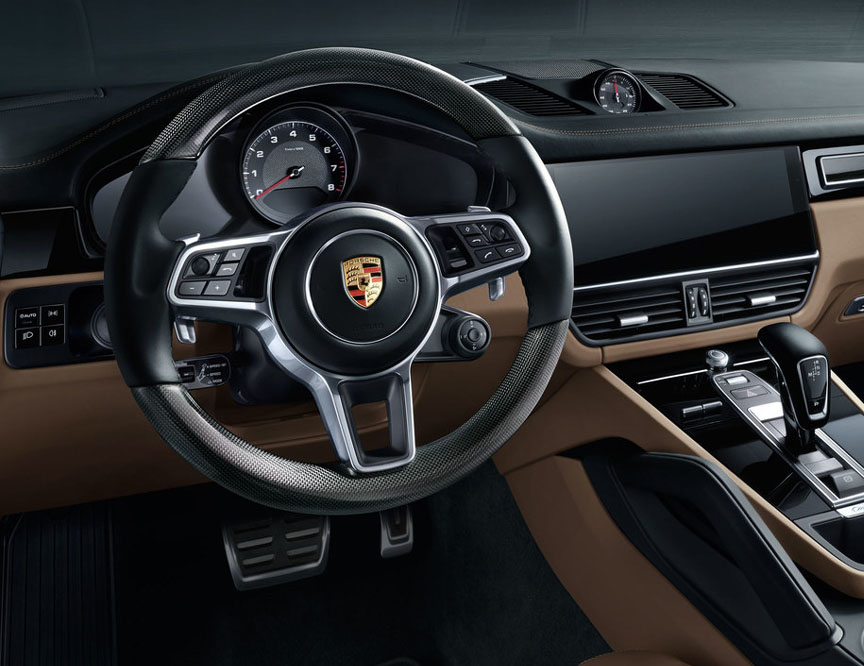 2018 Porsche Cayenne steering wheel