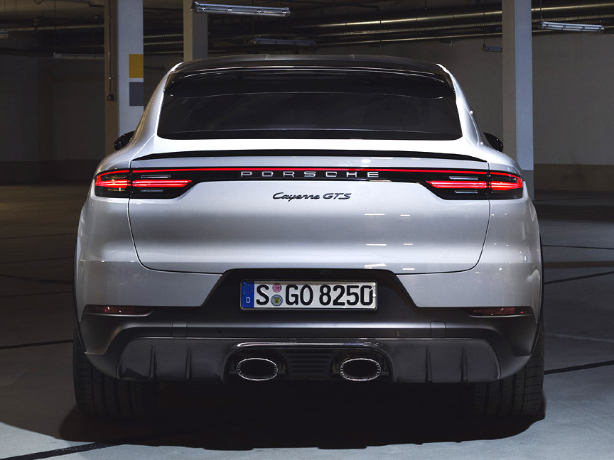 Porsche Cayenne Coupé GTS rear view