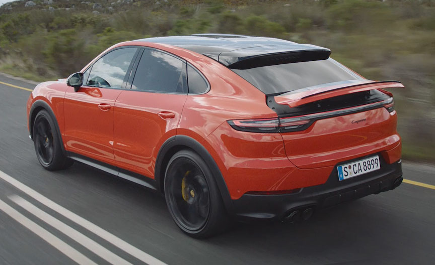 2019/2020 Porsche Cayenne Coupe in Lava Orange