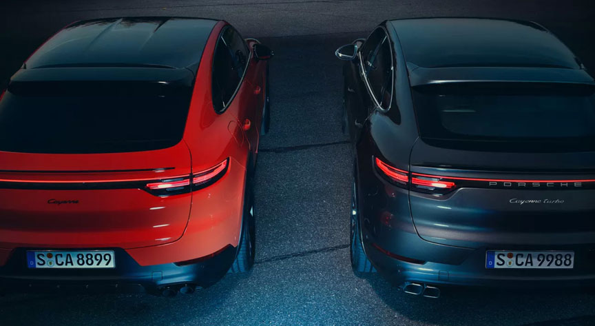 2019/2020 Porsche Cayenne Coupe - carbon roof vs glass roof