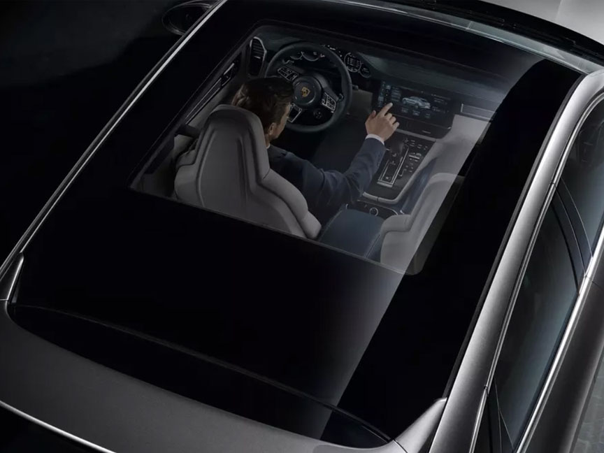 2019/2020 Porsche Cayenne Coupe standard glass roof