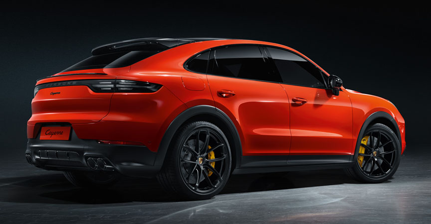 2019/2020 Lava Orange Porsche Cayenne Coupe