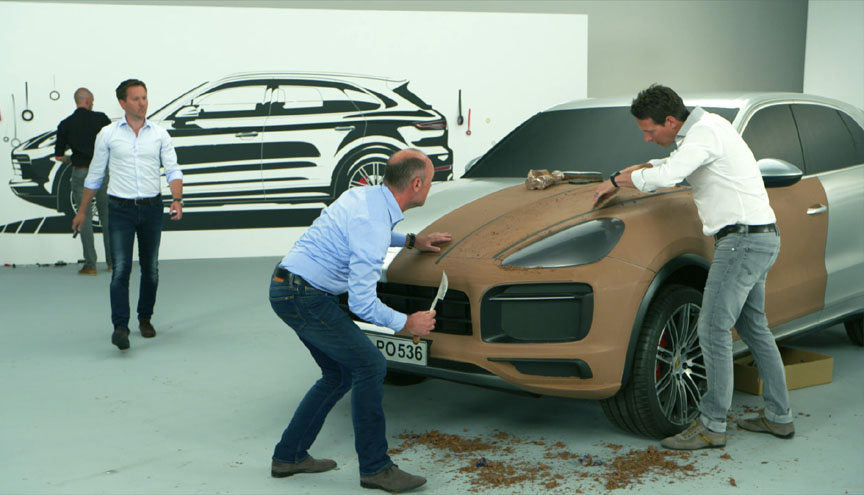 2018 Porsche Cayenne prototype