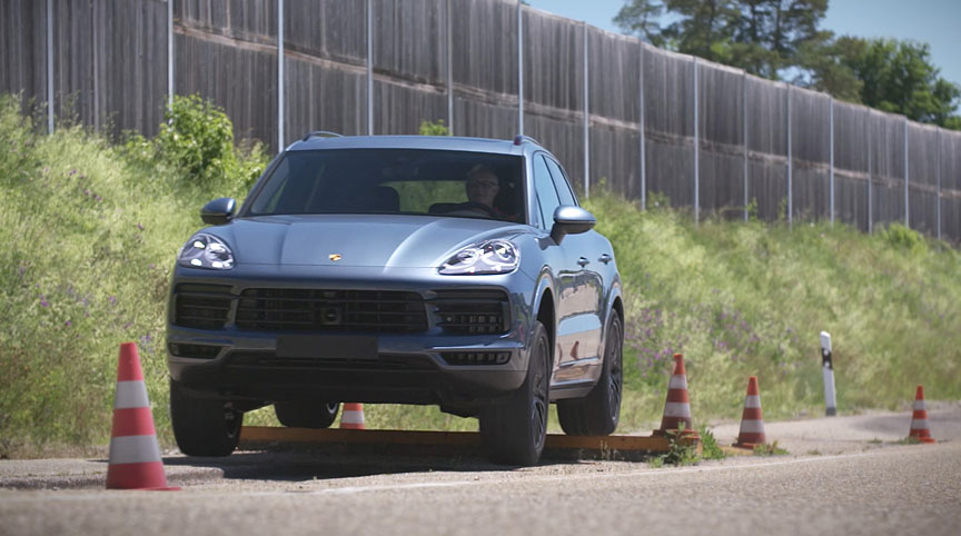 2018 Porsche Cayenne prototype