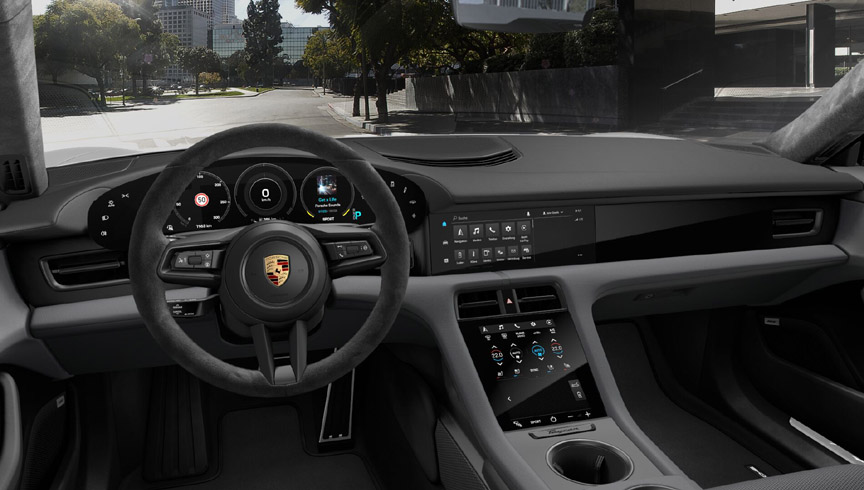 2020 Porsche Taycan animal-free interior