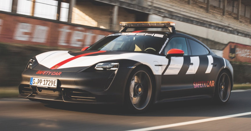 Taycan Turbo, Porsche Carrera Cup Deutschland safety car