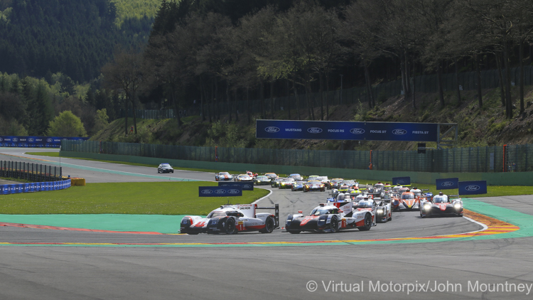 Start of the 6h of Spa 2017