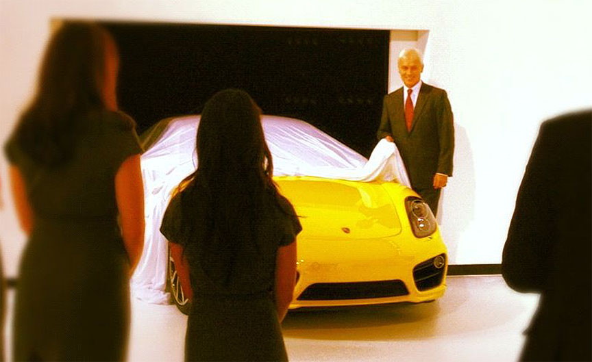2012 LA Auto Show, Porsche Cayman 981