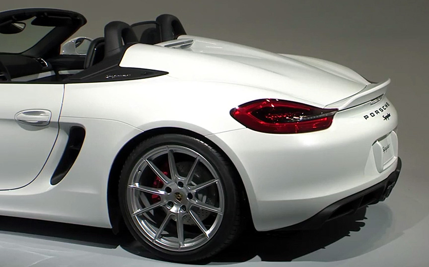 Porsche Boxster 981 Spyder