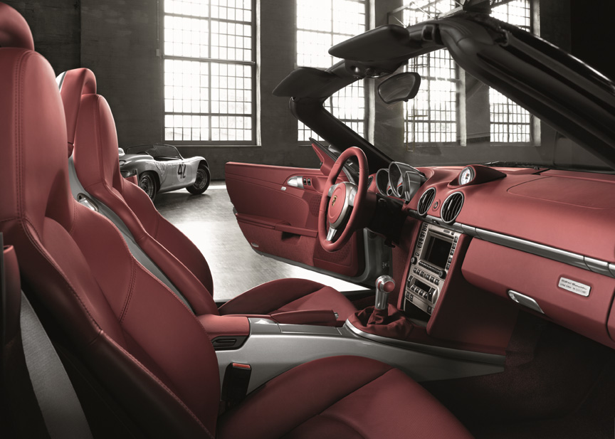 Porsche Boxster 'RS 60 Spyder Edition' interior