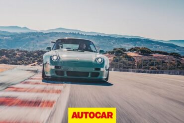 Gunther Werks 'remastered 993' at Laguna Seca