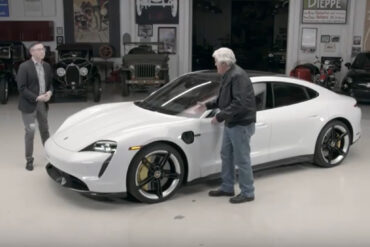 Jay Leno Reviews The Taycan Turbo S