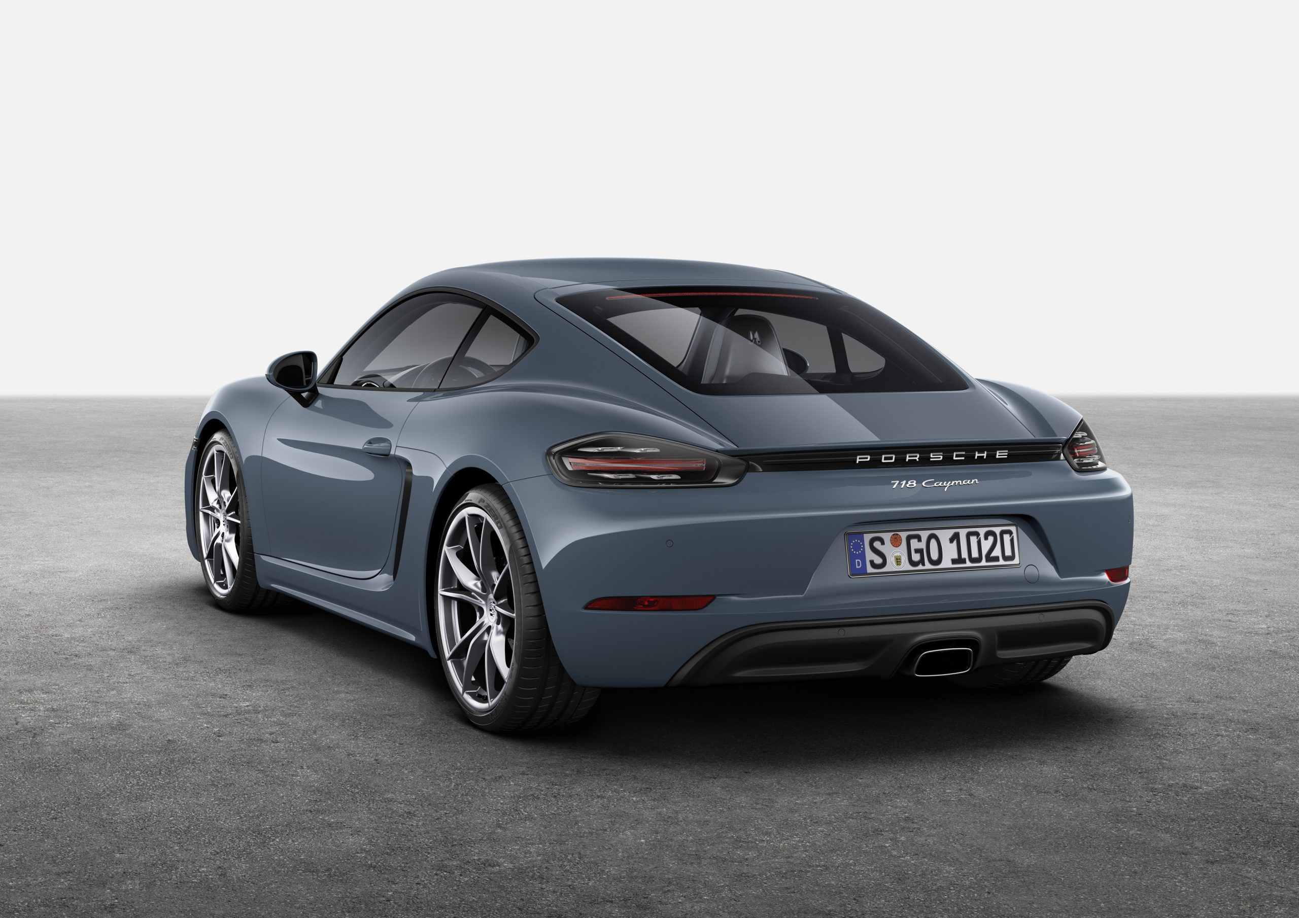 Porsche 718 Cayman (2018) – Specifications