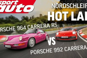 Porsche 964 RS vs. 992 Carrera S