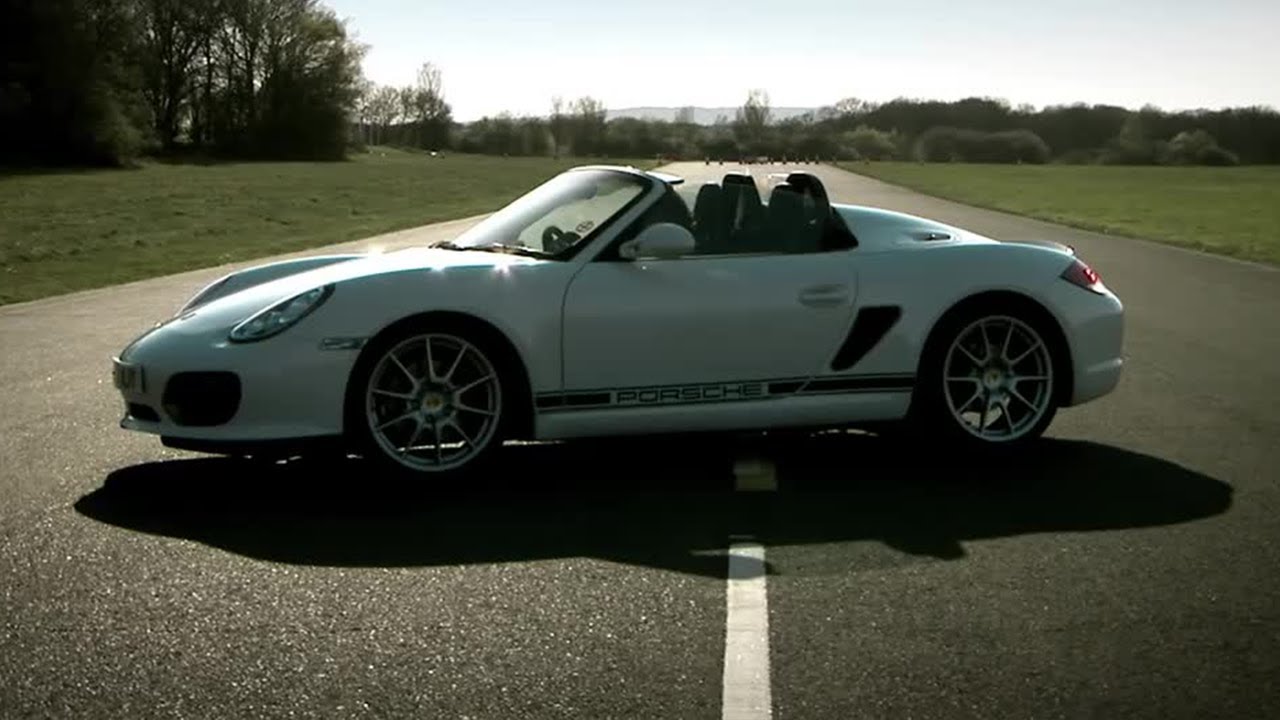 Porsche Boxster Spyder (987) Top Gear Review