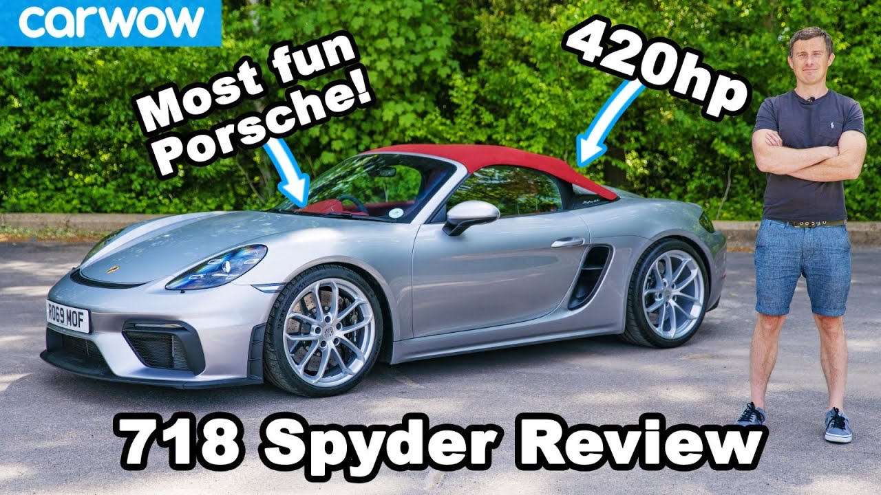 Porsche Boxster Spyder review - see why it’s the most fun Porsche EVER!