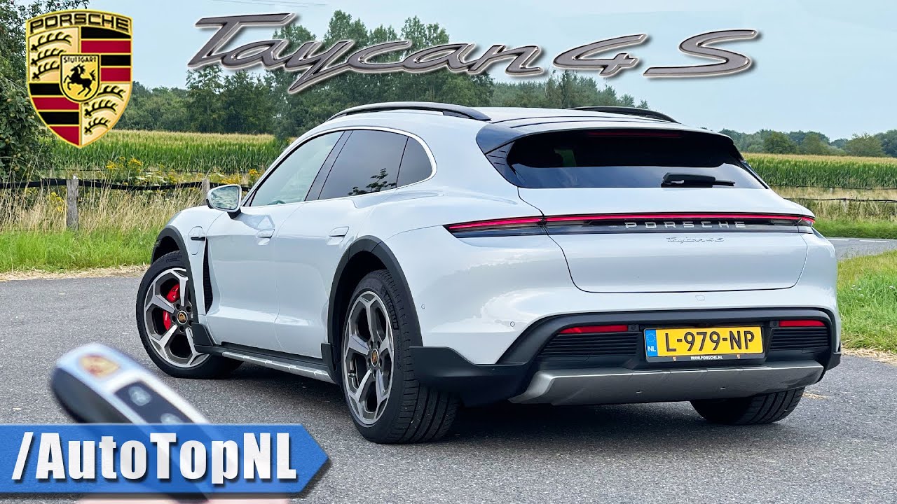 Porsche Taycan 4S Cross Turismo Autobahn Run