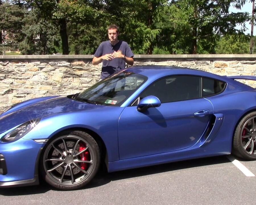 VIDEO- Doug DeMuro Porsche Cayman GT4 Review