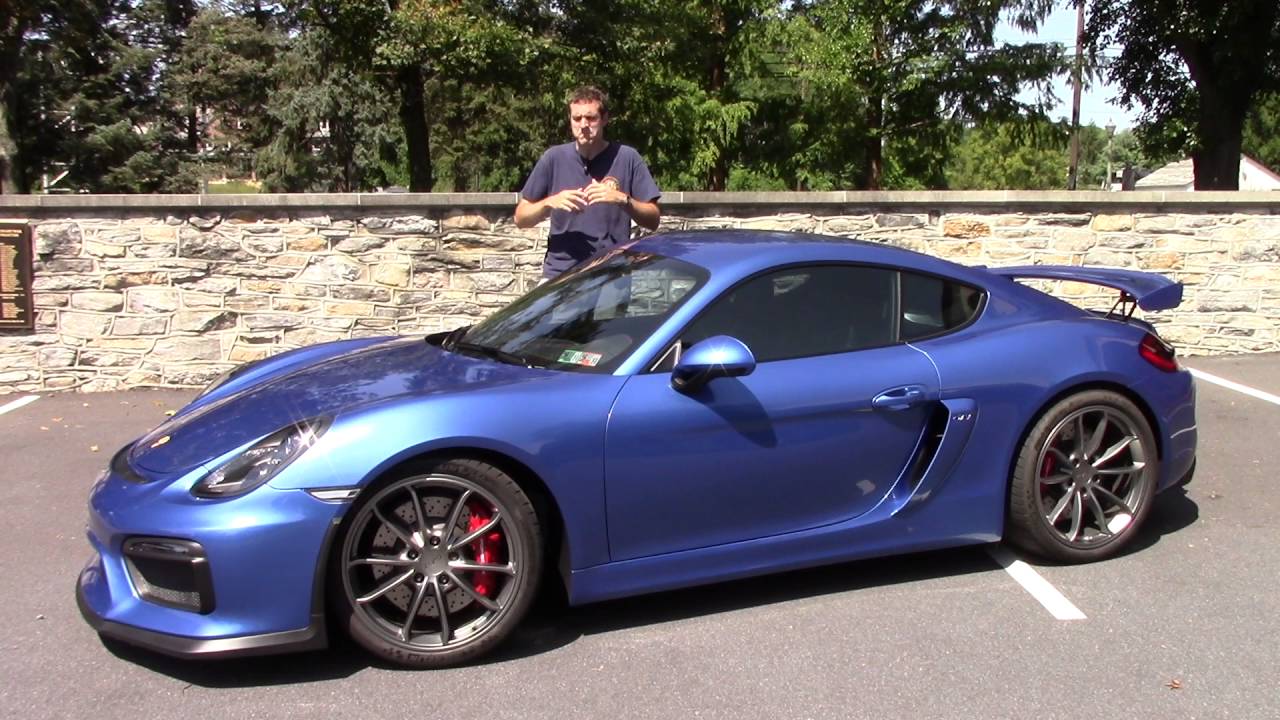 VIDEO- Doug DeMuro Porsche Cayman GT4 Review