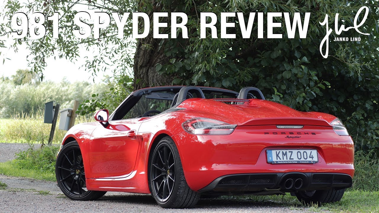 VIDEO: Porsche 981 Boxster Spyder review