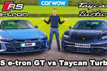 Which is Better? The Audi RS e-tron GT vs Porsche Taycan Turbo