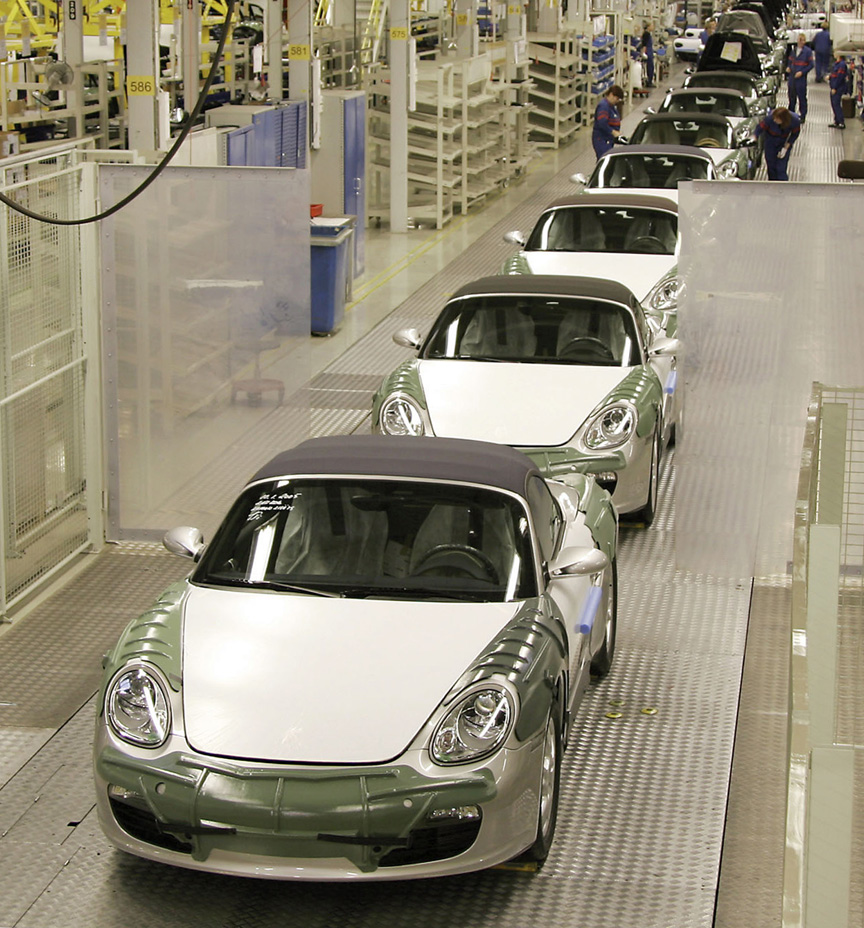 Valmet Porsche Boxster factory