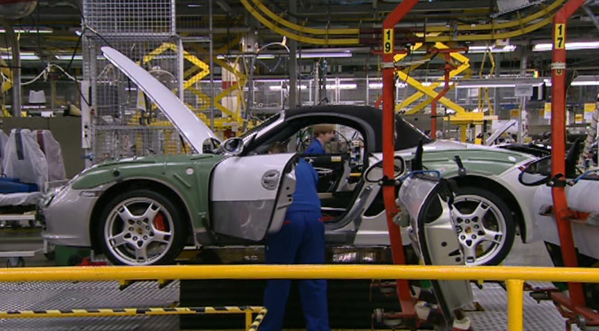 Valmet Porsche Boxster factory