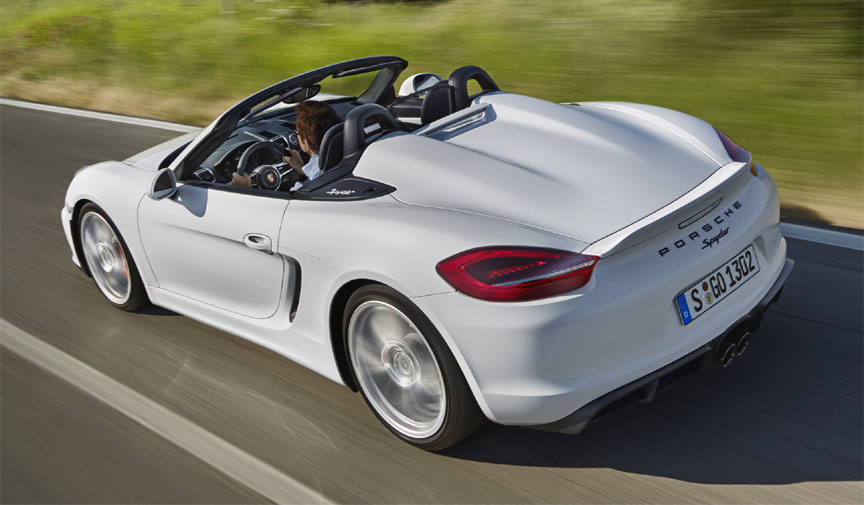 Porsche Boxster 981 Spyder