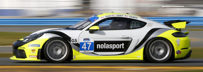 2019 Porsche 718 Cayman GT4, Nolasport Racing