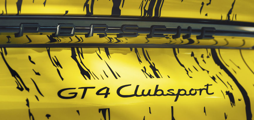 2019 Porsche 718 Cayman GT4 Clubsport logo