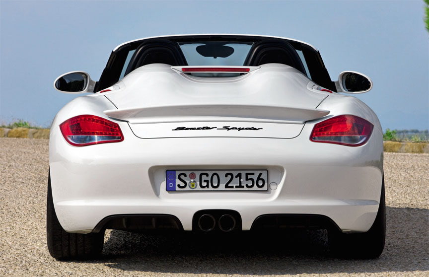 Porsche Boxster 987 Spyder rear spoiler