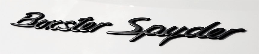 Boxster Spyder logo