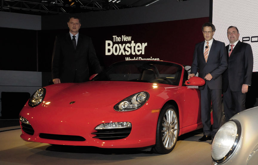 Porsche Boxster 987.2 unveiling