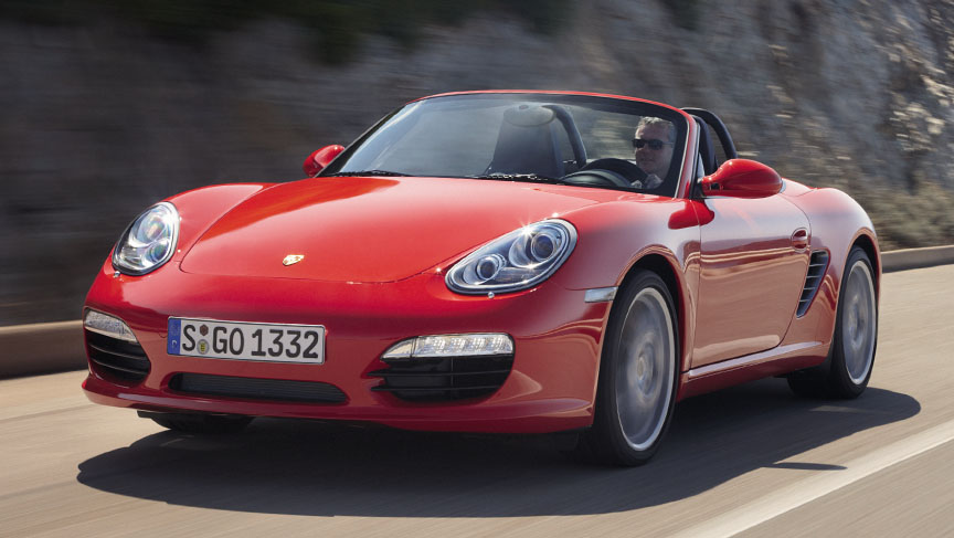 Porsche Boxster 987.2 in Guards Red