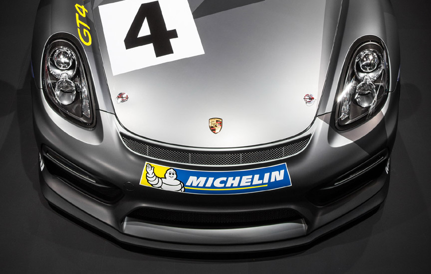 Porsche Cayman 981 GT4 Clubsport front spoiler
