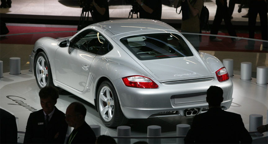 Porsche Cayman at the 2005 IAA Frankfurt Motor Show