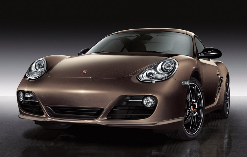 Brown metallic Porsche Cayman 987.2