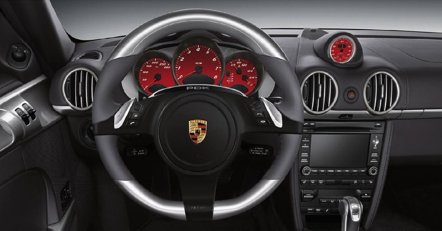 Porsche Cayman 987.2 Exclusive steering wheel