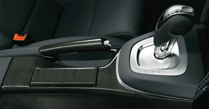 Porsche Cayman 987 carbon centre console