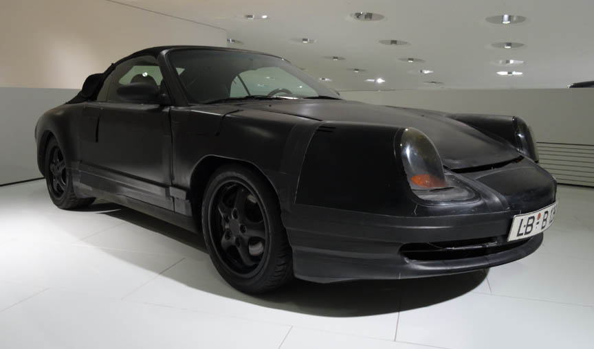 Porsche 996 cabrio prototype (1995), front corner view