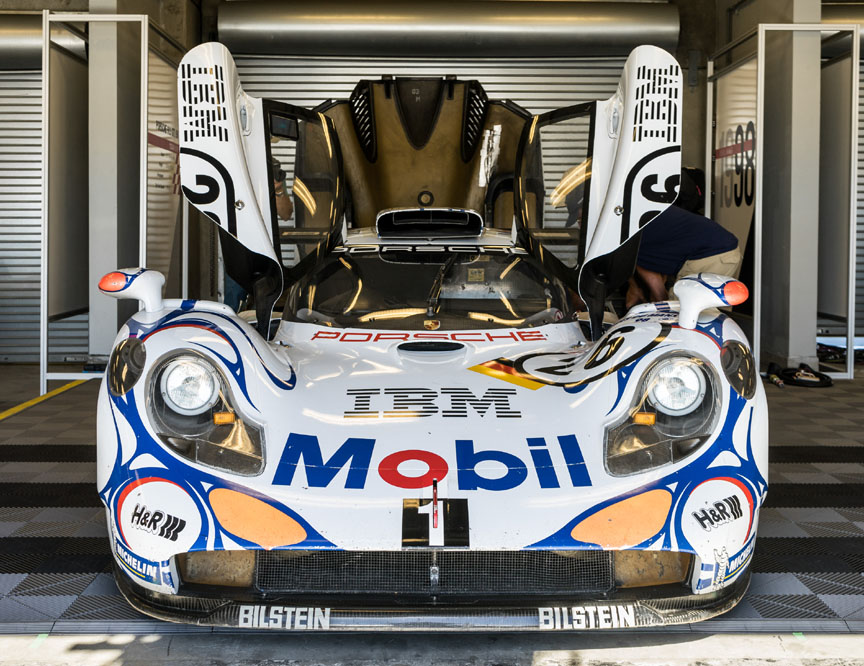 Porsche 911 996 GT1-98 at Rennsport Reunion 2015