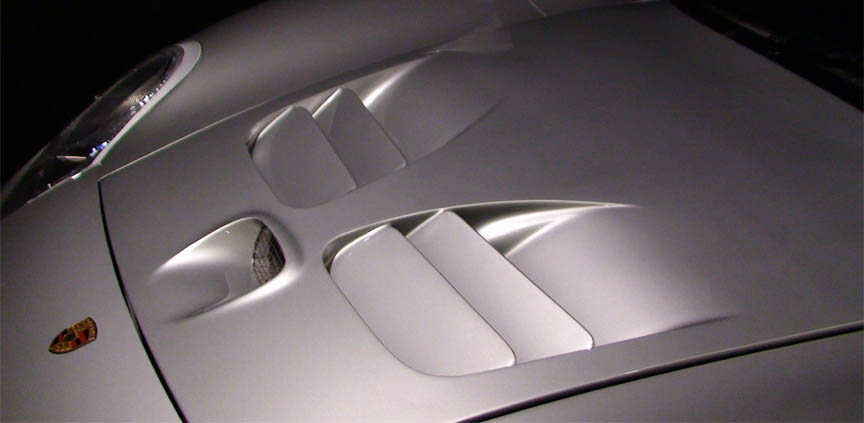 Porsche 911 GT1 Evo (996) front lid vents