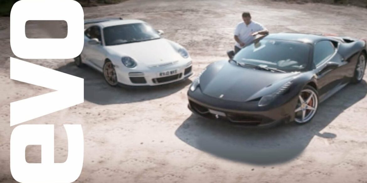 Ferrari 458 Italia vs Porsche 911 GT3 RS | evo Magazine