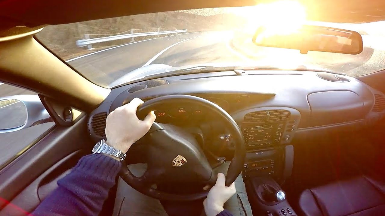 Great POV Drive in a Porsche 911 996 Carrera 4