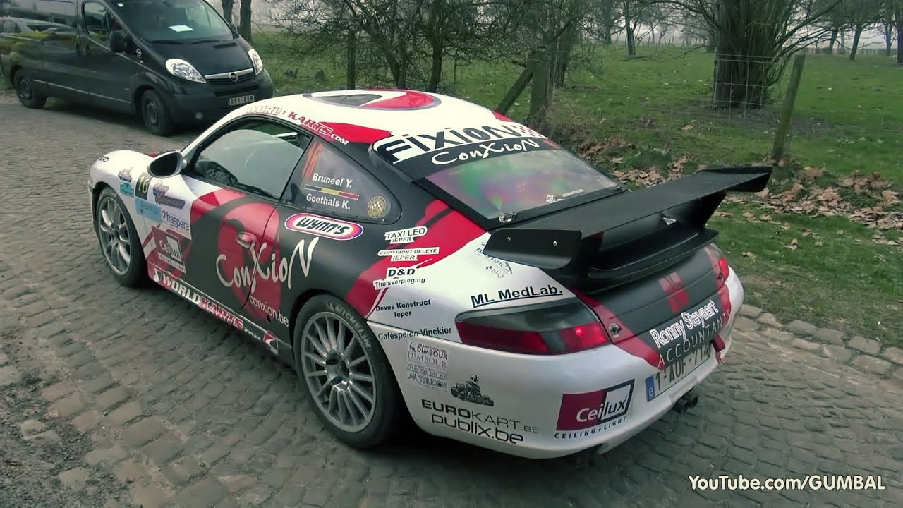 Porsche 996 GT3 Rally - PURE ENGINE SOUNDS!