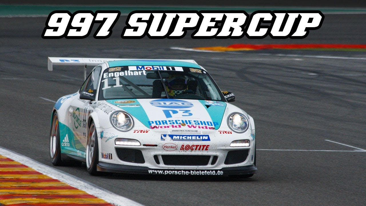 Porsche 997 GT3 Supercup - Loud exhaust sounds